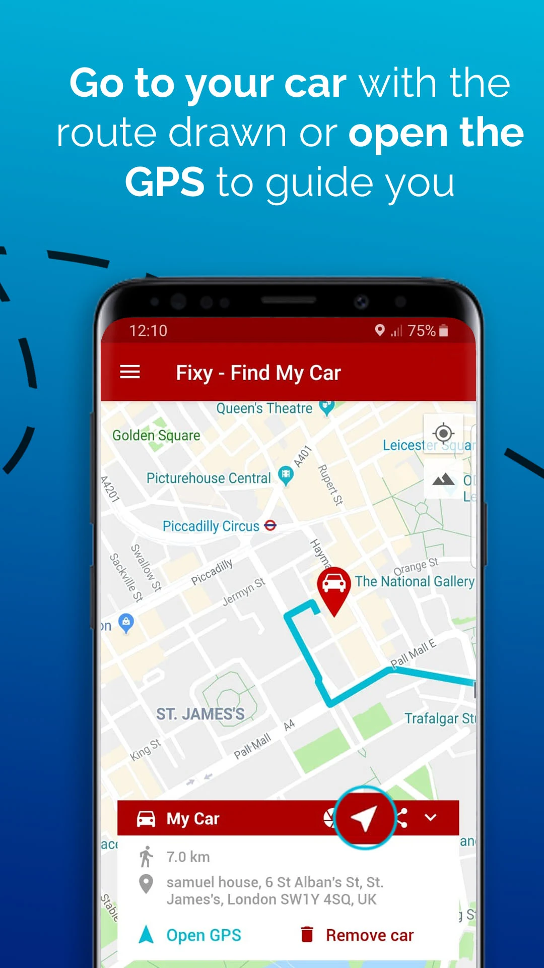 Fixy - Find My Car screenshot