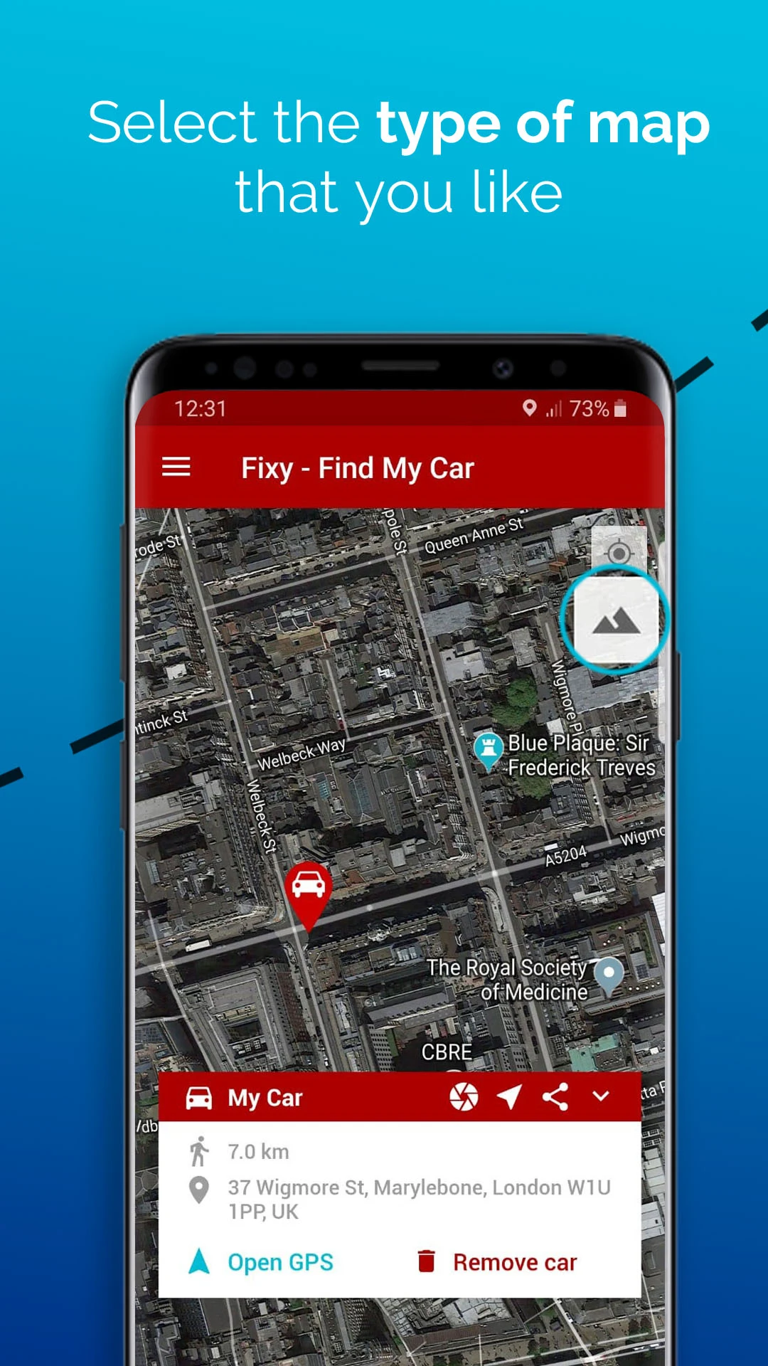 Fixy - Find My Car screenshot